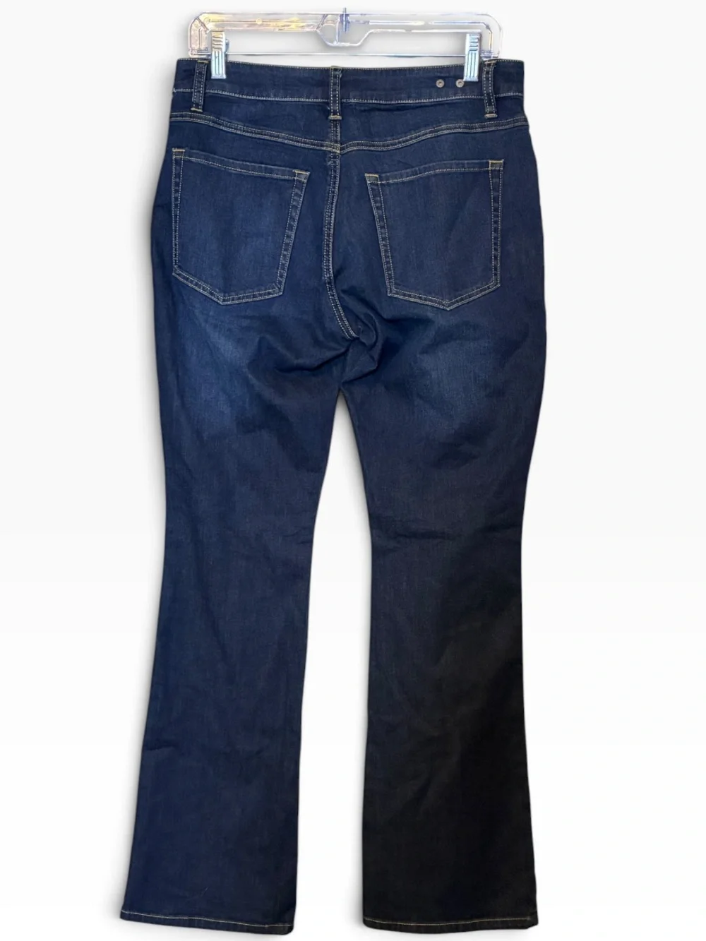 Cabi Curvy Slim Boot Cut Blue Denim Stretch Jeans Style 120